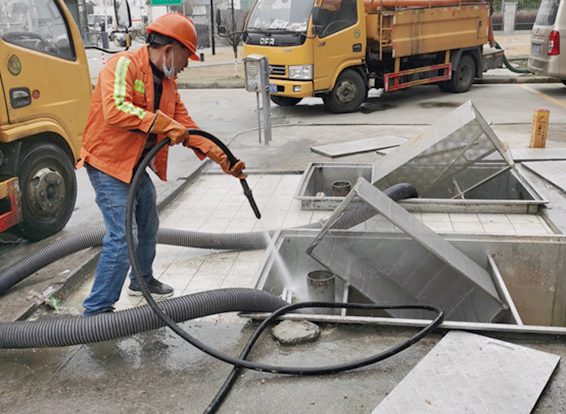 铜鼓隔油池清理